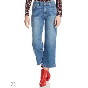 Paige Nellie Leigh wide leg jeans wash Size 27”